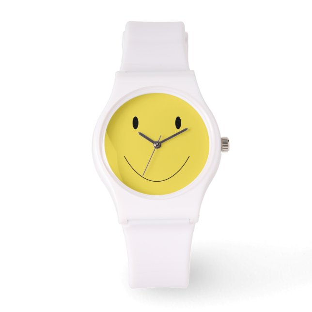 Montre Smile Yellow Happy Face 007 (Recto)