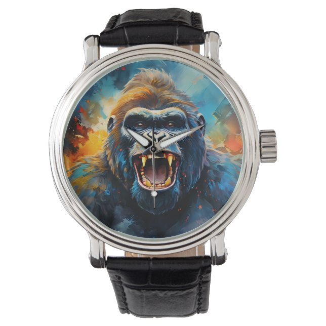 Montre Smiling gorilla (devant)