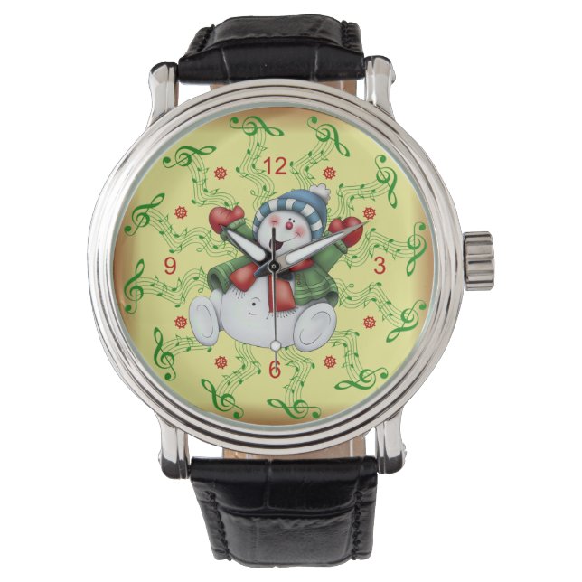Montre Smiling Snowman (devant)