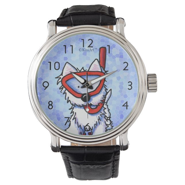 Montre Snorkel Westie Wrist Watch (devant)