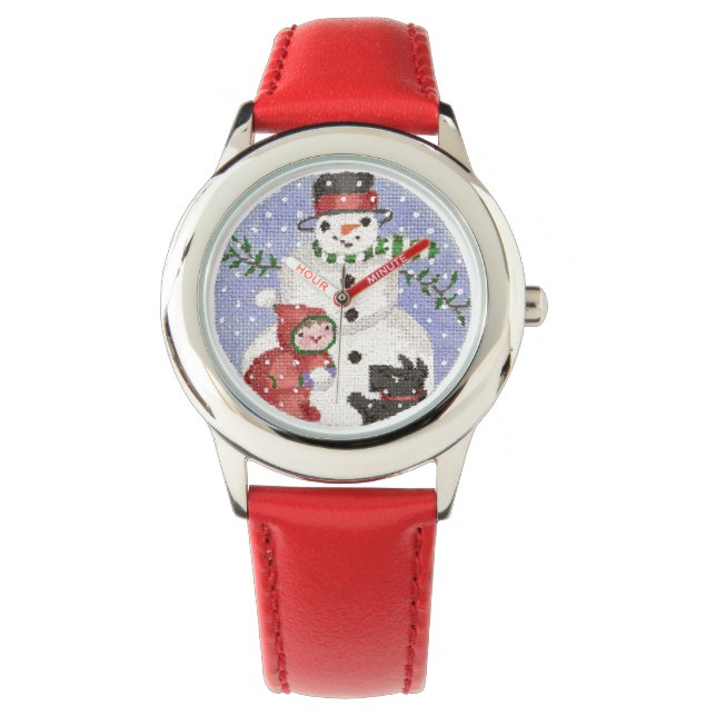 Montre Snowman avec Scottie Watch (devant)