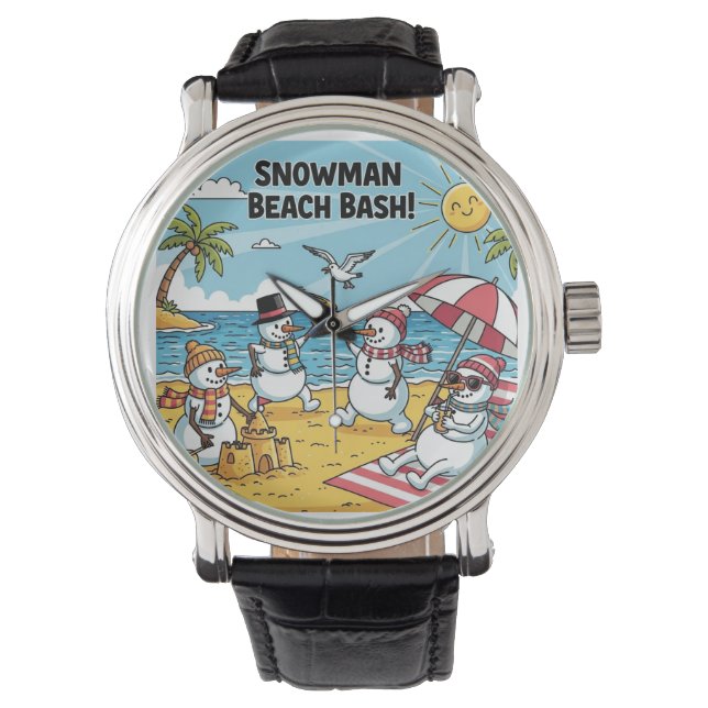 Montre Snowman Beach Bash (devant)