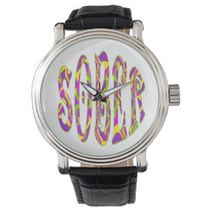 Montre SOBER Retro 60's Art Psychedelic