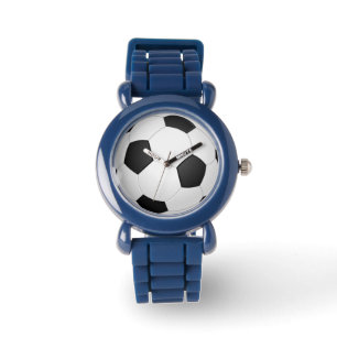 Montre Soccer Ball Football Illustration Montre-poignet