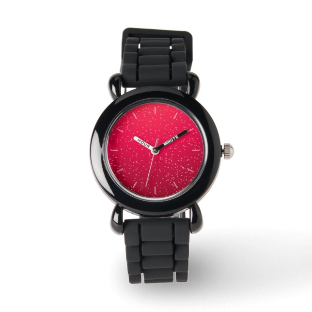 Montre Soda cerise avec minuscules bulles Art Arrière - p (Recto)
