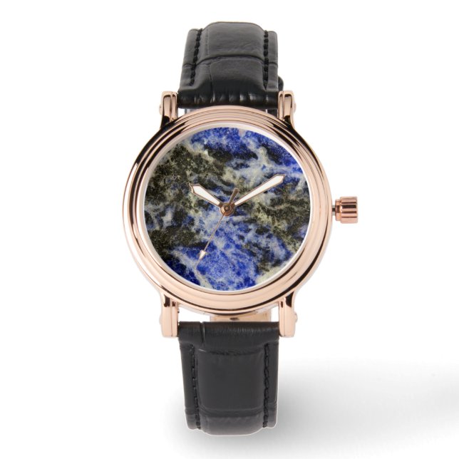 Montre Sodalite bleue (Recto)