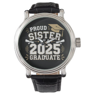 Montre Sœur fière d'une famille de diplômé de la promotio