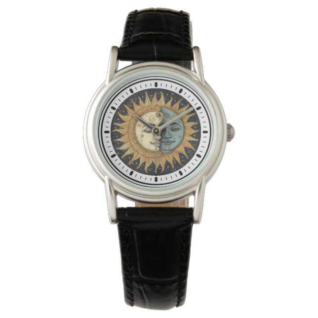 Montre Soleil Lune céleste  (devant)