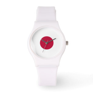 Montre Soleil Rouge Japon