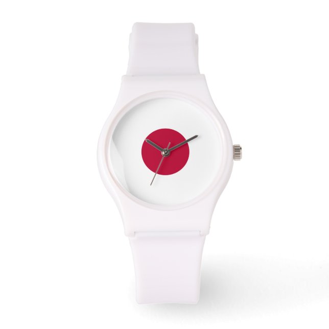 Montre Soleil Rouge Japon (Recto)