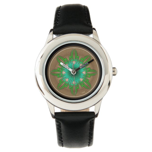 Montre Soleil vert (devant)