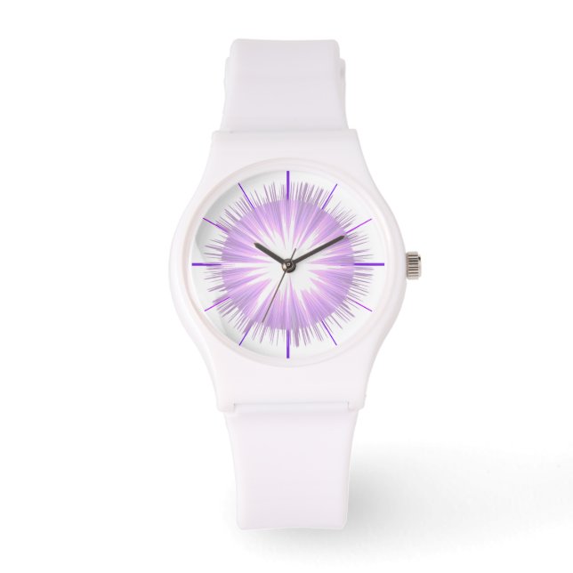 Montre Soleil violet Fairy Watch (Recto)