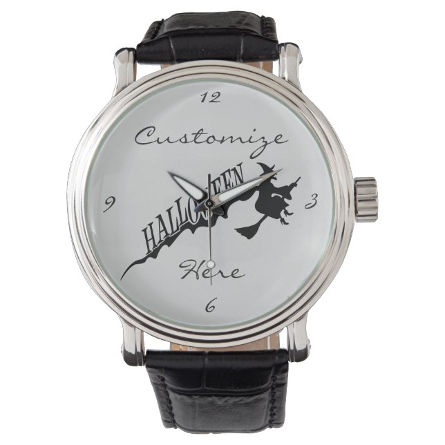 Montre Sorcière Broom Halloween Thunder_Cove (devant)