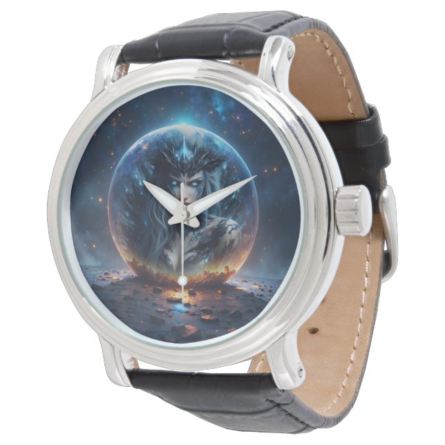 Montre Sorcière Cosmique – Née de la Sphère Stellaire. (Incliné)