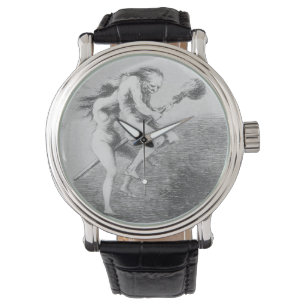 Montre Sorcières Sur Un Broomstick De Francisco Goya