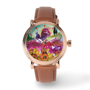 MONTRE SOUFFLE ET ROOSTER NOIR