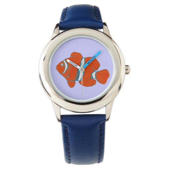 Montre sous la mer clown fish (devant)