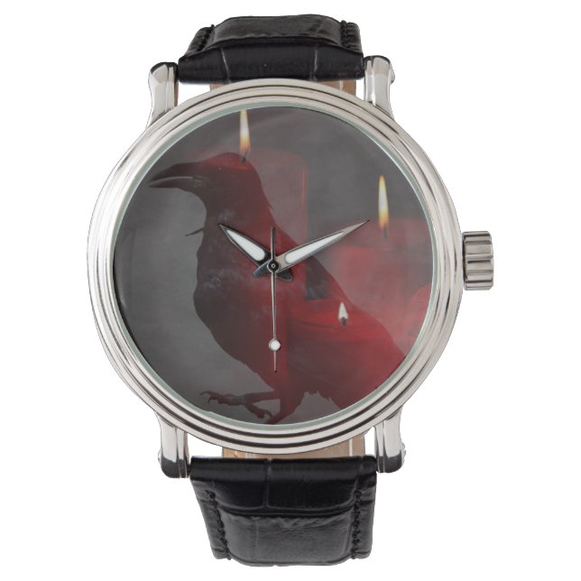 Montre Sous votre charme en rouge (devant)