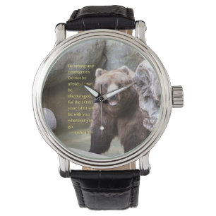 Montre "Soyez fort "