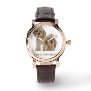 Montre spaniers cocker