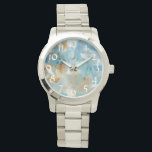 Montre Sparkle Beach<br><div class="desc">Décorations pour la maison</div>