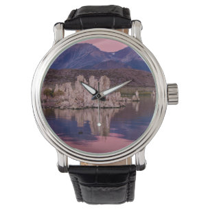 Montre Spectaculaire Lac Mono Dans L'Ombre