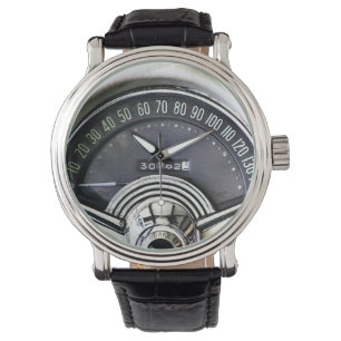 Montre Speedometer de voiture de sport classique 1957