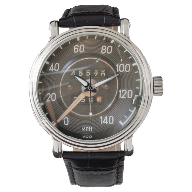 Montre Speedometer voiture de luxe vintage allemand (devant)