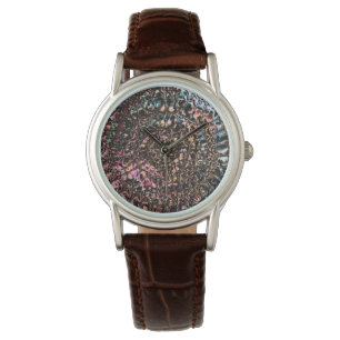 Montre Spirale de pierres précieuses