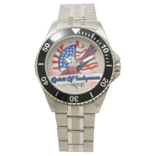 Montre Spirit of Independence avec Eagle N American Flag