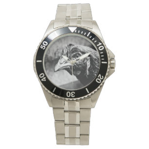 Montre spiritueux et poulets