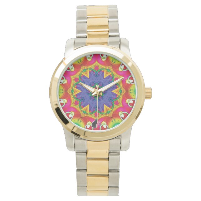 Montre Spores Kaleidoscope (devant)