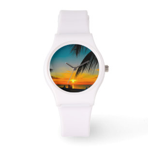 Montre sportive de plage de dames colorées