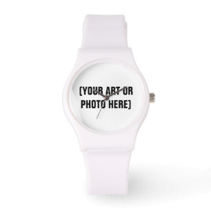 Montre sportive personnalisable (blanche)