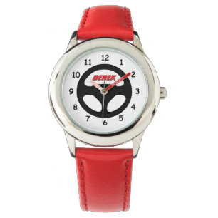 Montre sportive pour enfants avec volant de voitur