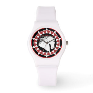 Montre Sporty White Stallion