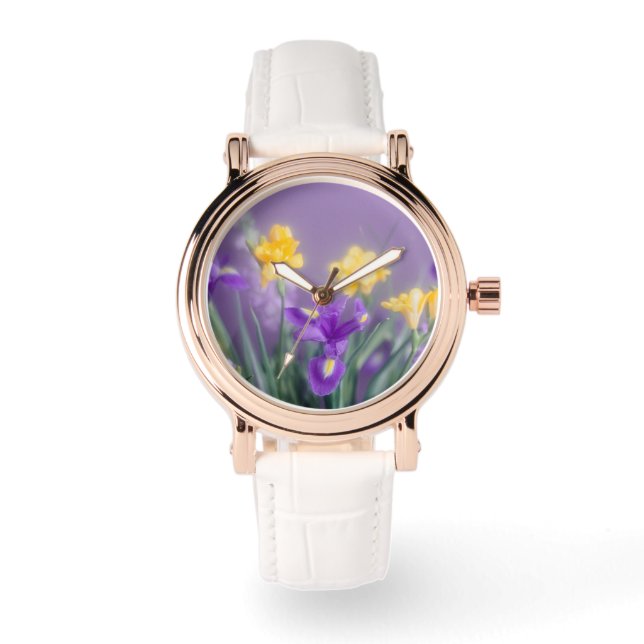 Montre Spring Garden Whisper Floral (Recto)