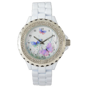 Montre Spring Joy Flying Colorful Butterflies Watch