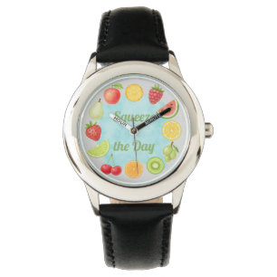 Montre Squeeze the Day - Fun Fruit Watch pour les enfants