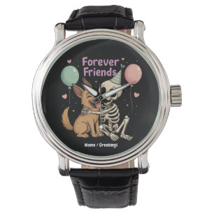 Montre Squelette Déplaisant mignon serrant berger alleman
