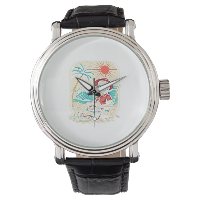 Montre Squelette Drôle d'Été (devant)