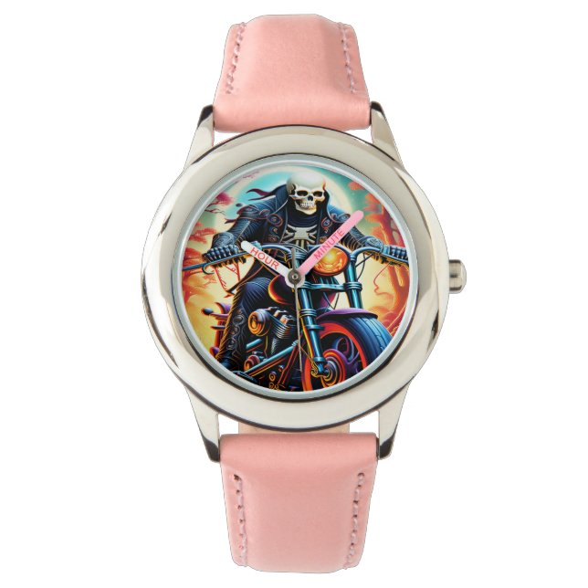 Montre Squelette Traverser la grotte des feux (devant)