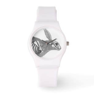 Montre Squelette vintage effrayant