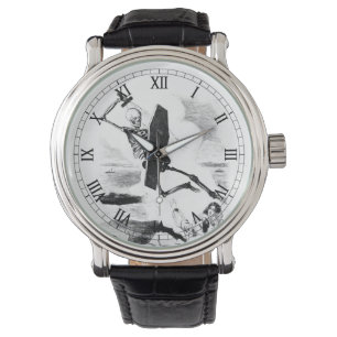 Montre squelettique de guerrier