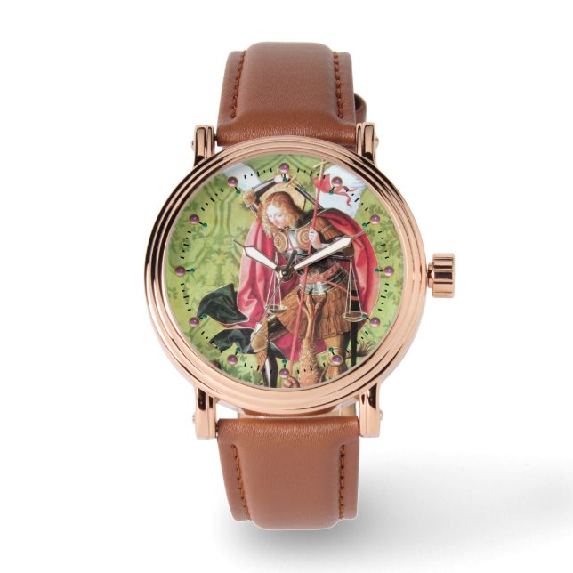 MONTRE ST. MICHAEL, DRAGON ET JUSTICE (Recto)