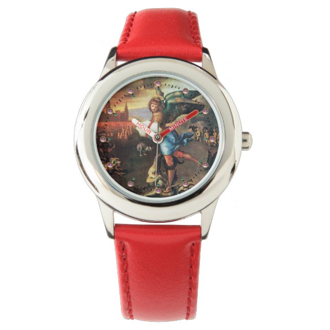 Montre St Michael et le Dragon (devant)