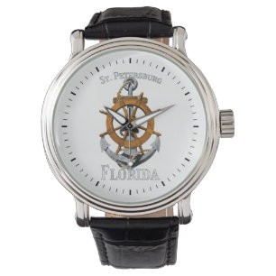 Montre St. Petersburg Florida Vacation Nautical Anchor Sa
