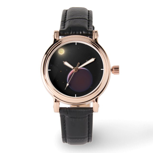 Montre Star Kepler 51 et Trois planètes géantes comme le  (Recto)