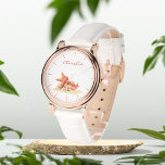 Montre Starfish and shells eWatch<br><div class="desc">Elégante étoile de mer et coquillages poignet montre Cadeau pour elle</div>
