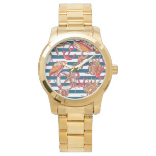 Montre Starfish and Stripes